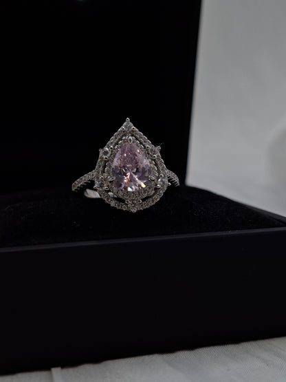 Shop Blush Zircon Ring for Women at ElsaLagos in Nigeria
