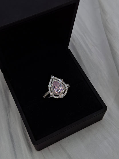 Shop Blush Zircon Ring for Women at ElsaLagos in Nigeria