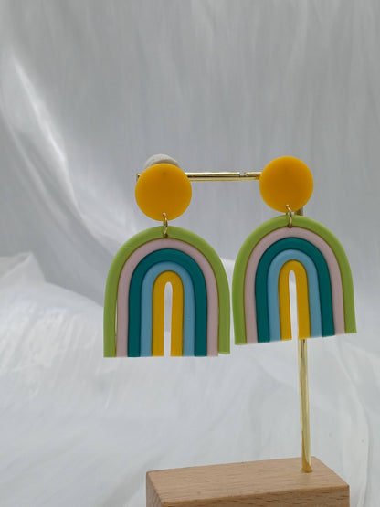 Polymer clay earrings