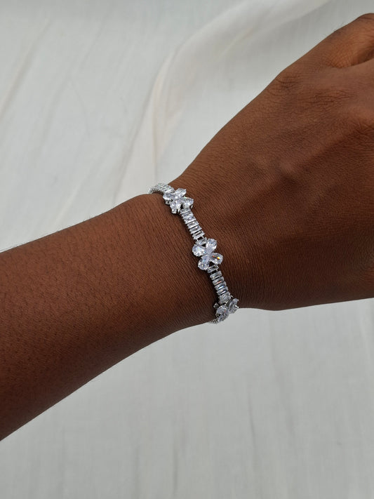 Buy Crystal Floral Bracelet for Women at ElsaLagos in Nigeria