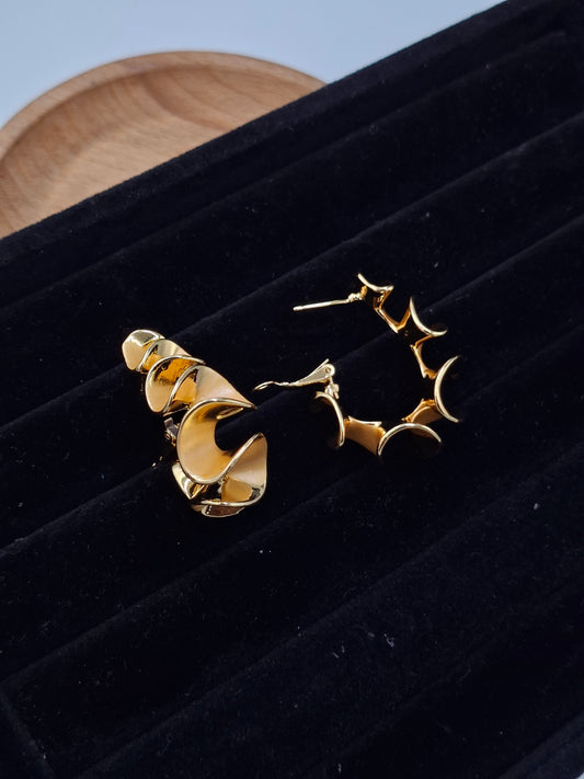 Shop Curly Hoop Earring for Women at ElsaLagos in Nigeria