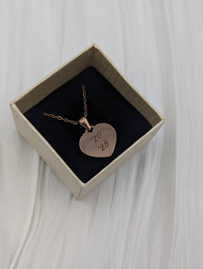 Shop Customizable Mini Heart Necklace for Women at ElsaLagos in Nigeria