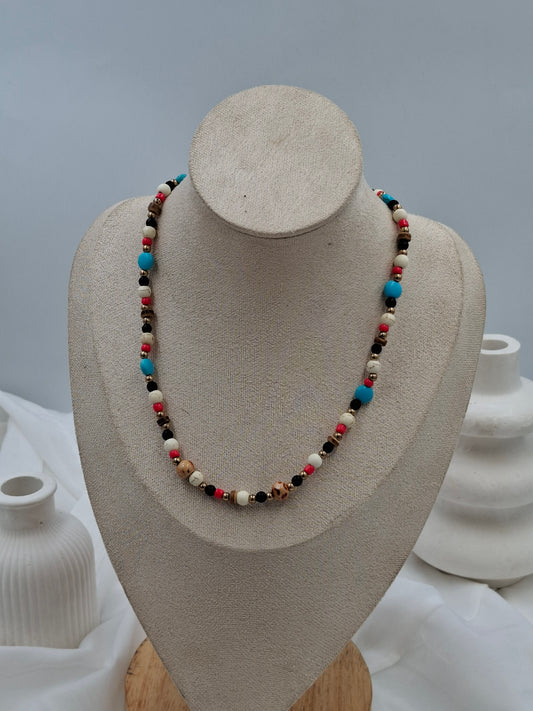 Shop Dakar Beaded Necklace for Women at ElsaLagos in Nigeria