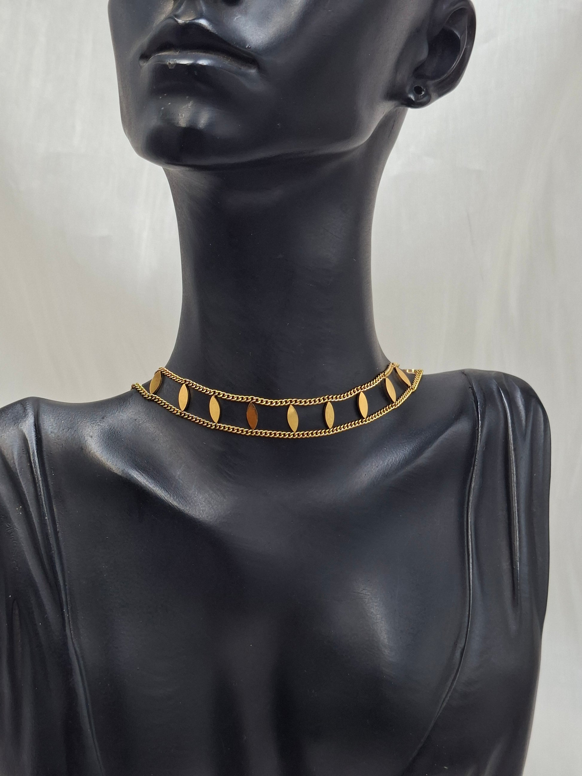 Shop Diamond Bridge Choker Necklace for Women at ElsaLagos in Nigeria
