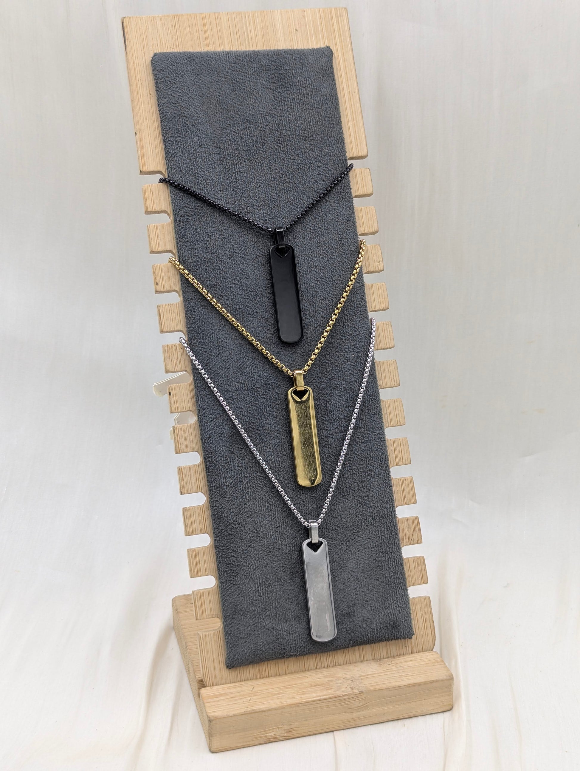 Shop Dog-Tag Pendant Necklace for Men and Women at ElsaLagos in Nigeria