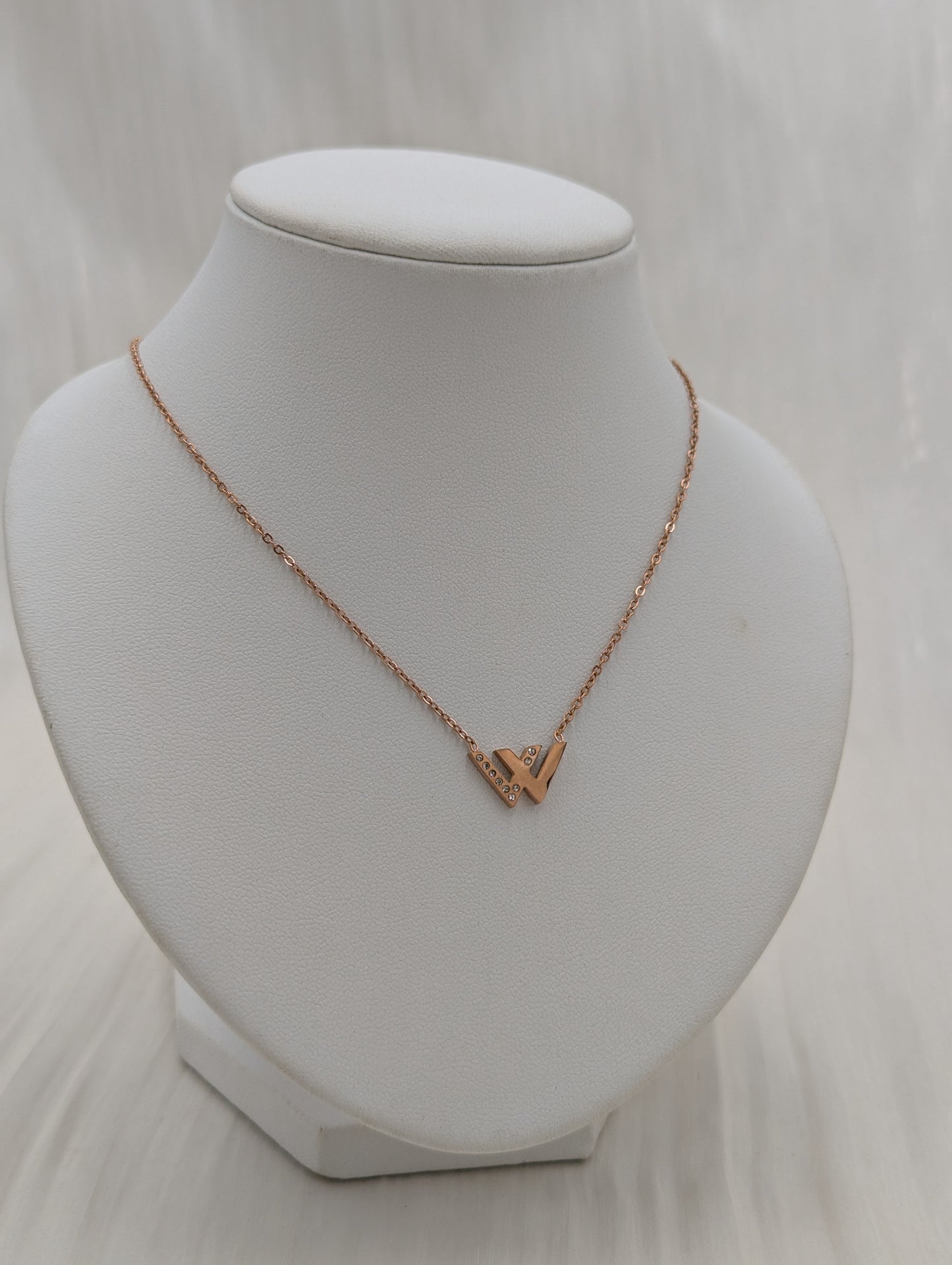 Shop Double V Necklace for Women at ElsaLagos in Nigeria