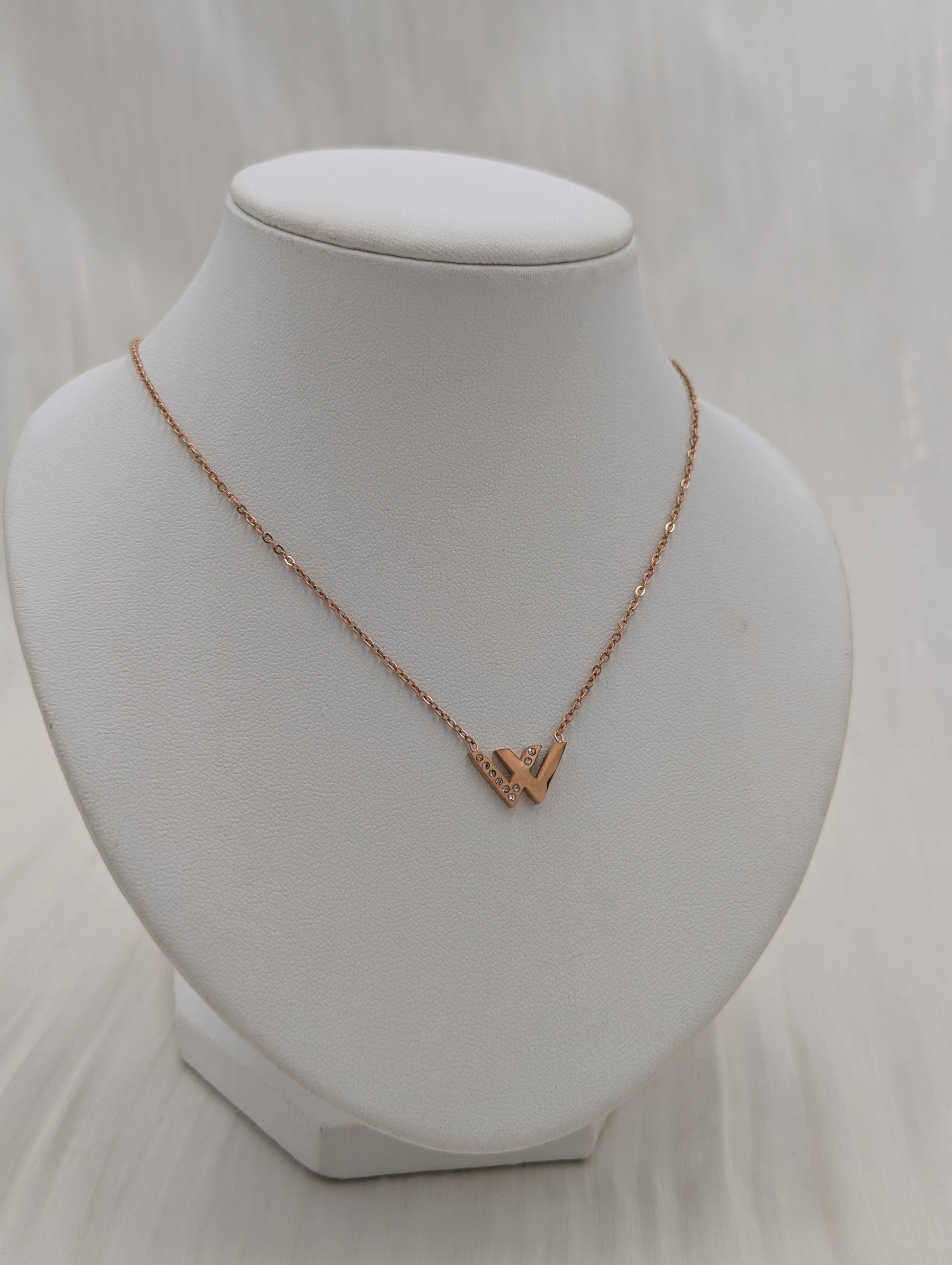 Shop Double V Necklace for Women at ElsaLagos in Nigeria