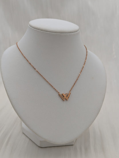 Shop Double V Necklace for Women at ElsaLagos in Nigeria