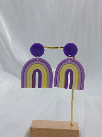 Polymer clay earrings