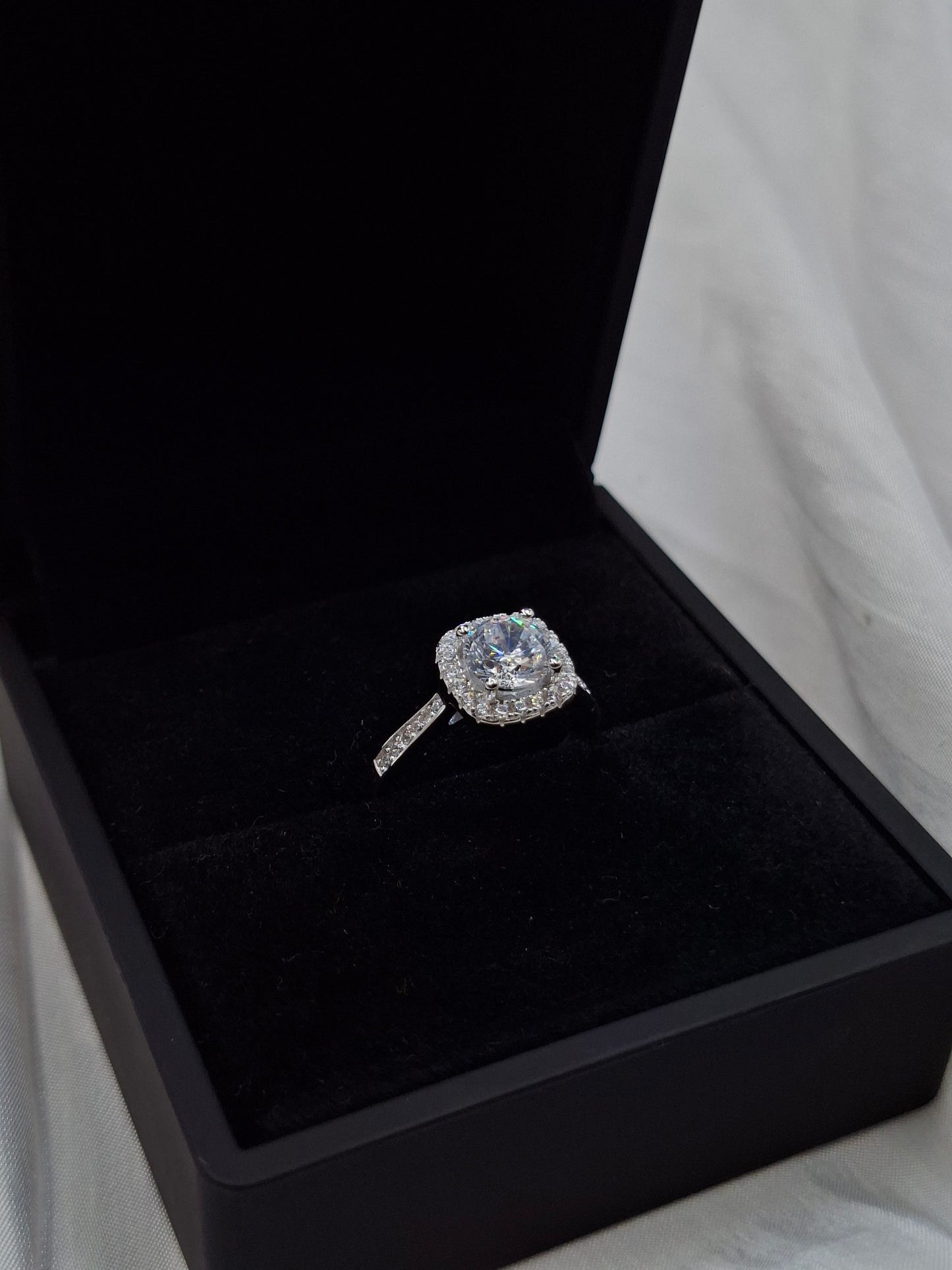 Shop Eden Moissanite Ring for Women at ElsaLagos in Nigeria