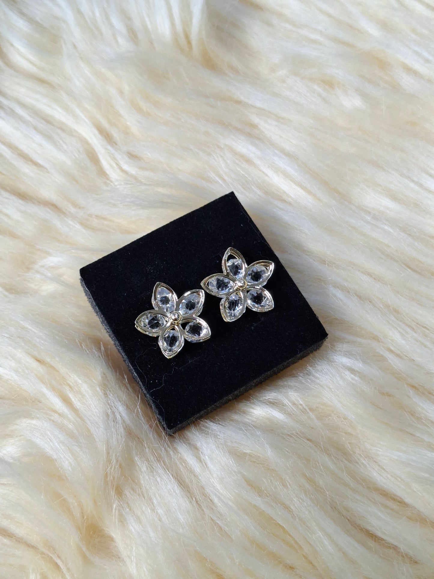 Shop Flower Crystal Stud Earring for Women at ElsaLagos in Nigeria