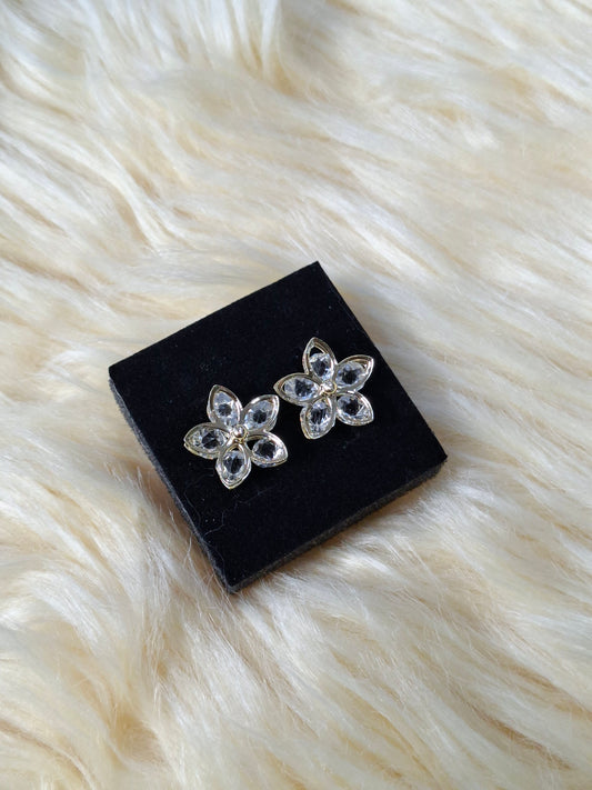 Shop Flower Crystal Stud Earring for Women at ElsaLagos in Nigeria