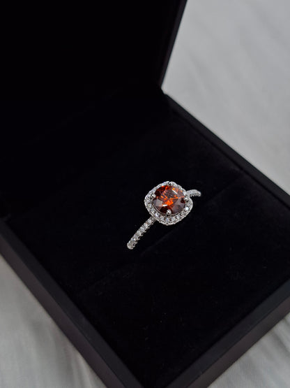 Shop Garnet Zircon Ring for Women at ElsaLagos in Nigeria
