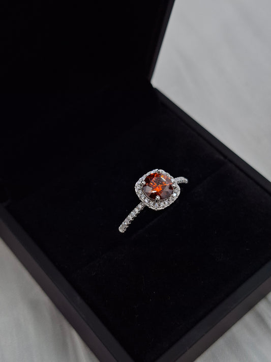 Shop Garnet Zircon Ring for Women at ElsaLagos in Nigeria