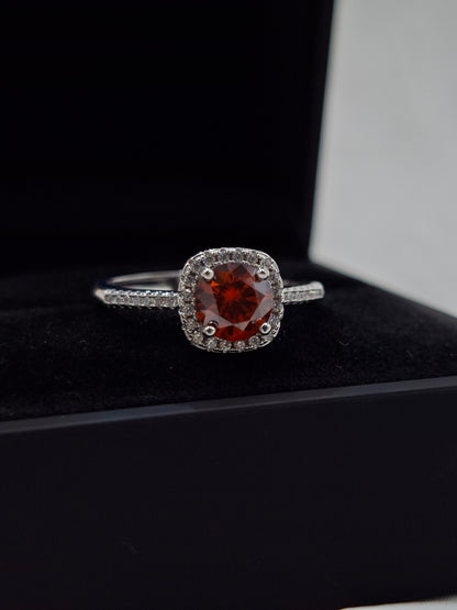 Shop Garnet Zircon Ring for Women at ElsaLagos in Nigeria