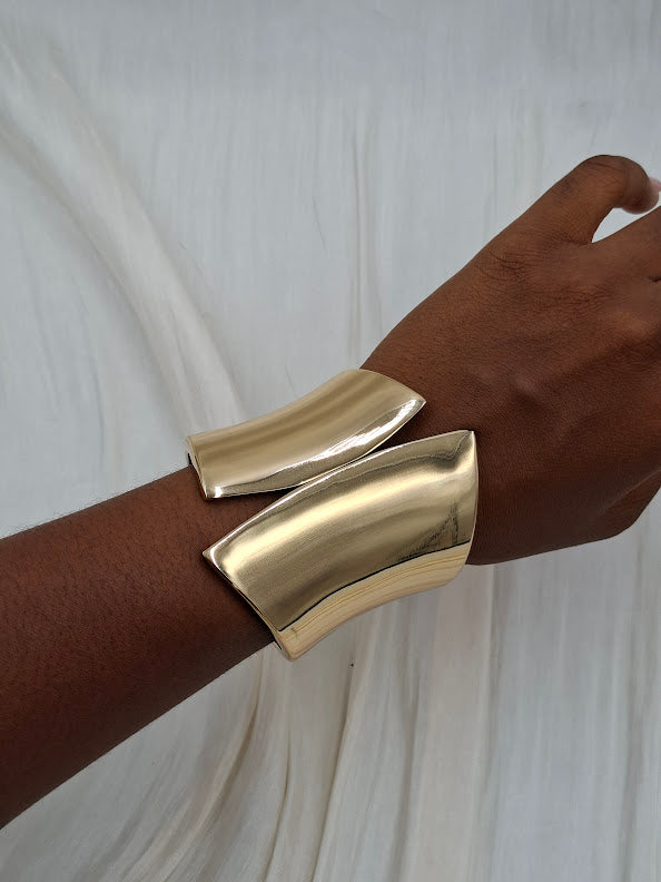 Buy Gold Cuff Bracelet for Women at ElsaLagos in Nigeria