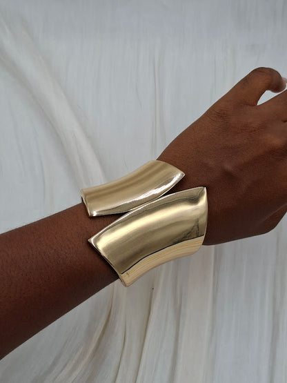 Buy Gold Cuff Bracelet for Women at ElsaLagos in Nigeria