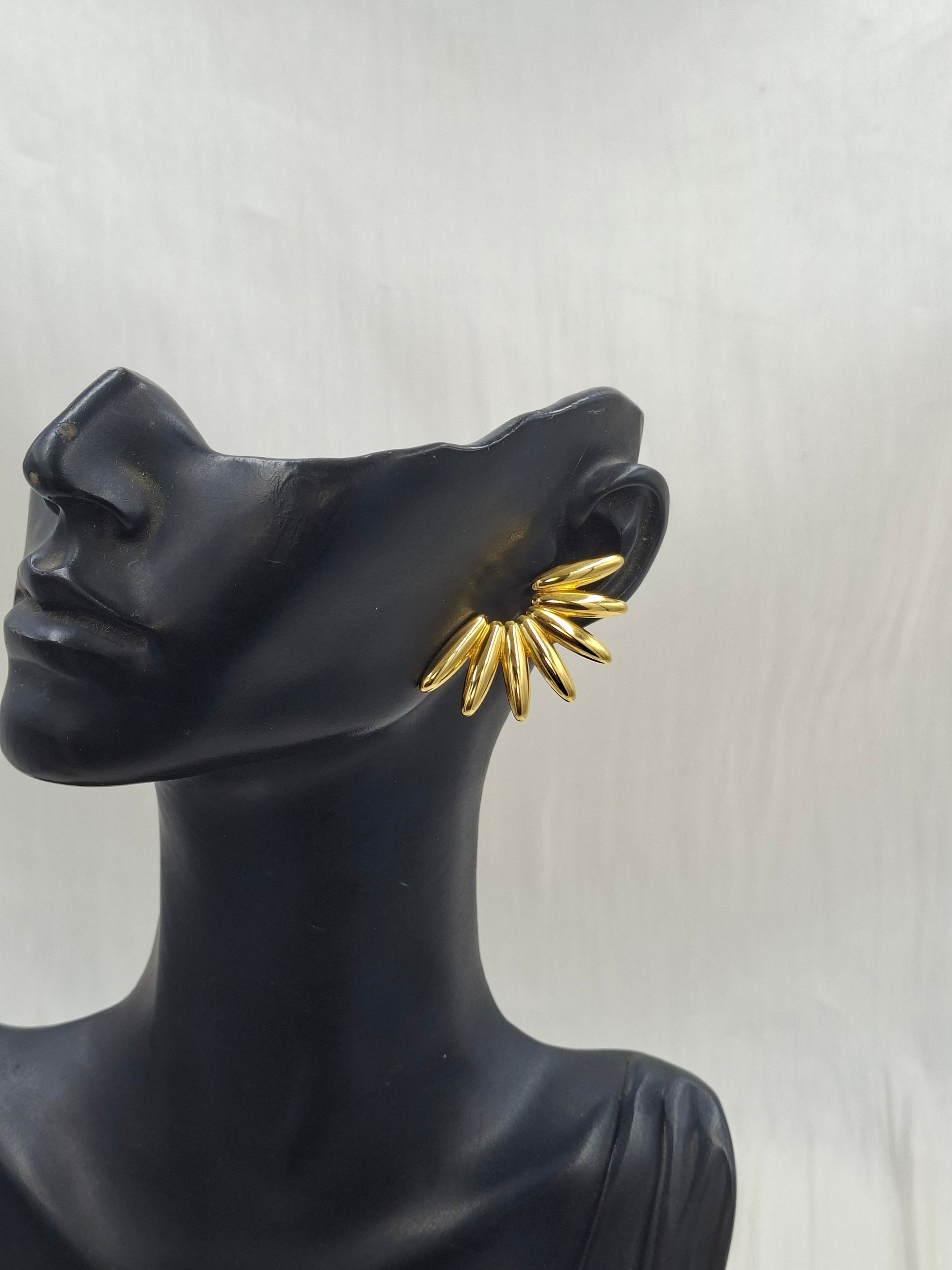 Shop Gold Spike Earring for Women at ElsaLagos in Nigeria