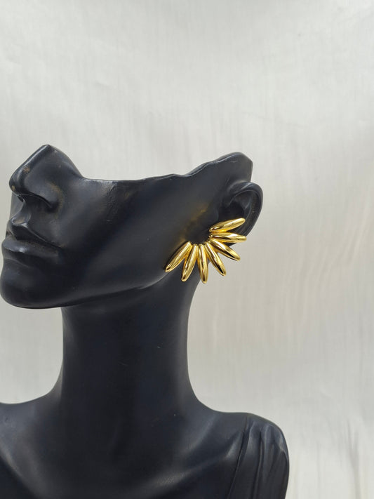 Shop Gold Spike Earring for Women at ElsaLagos in Nigeria