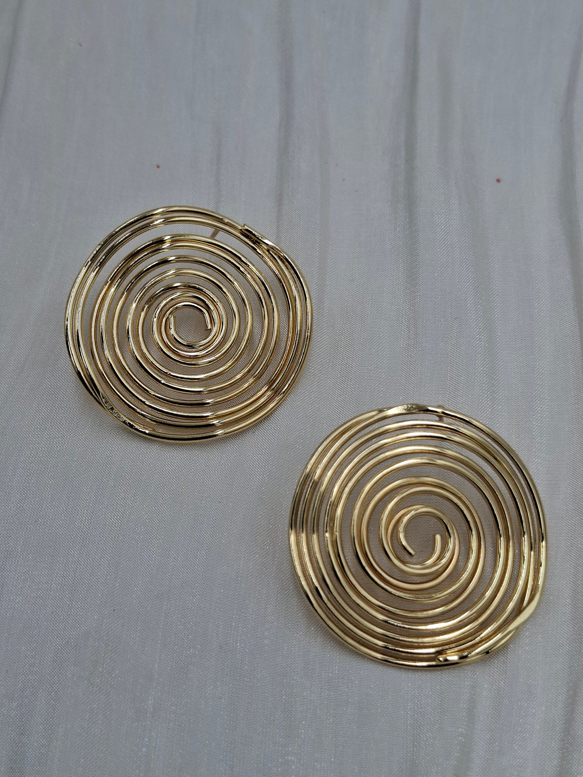 Shop Gold Spiral Earring for Women at ElsaLagos in Nigeria