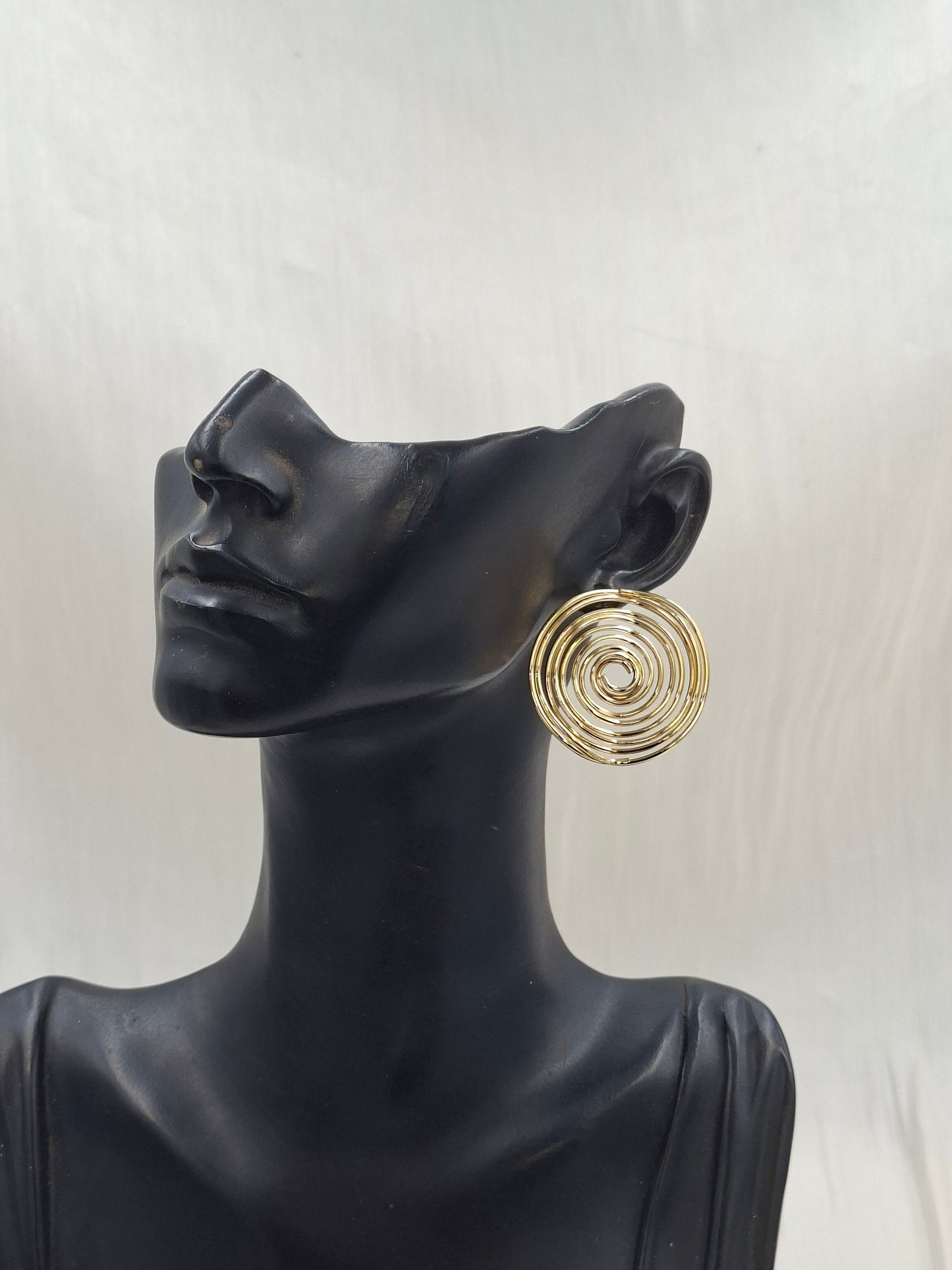 Shop Gold Spiral Earring for Women at ElsaLagos in Nigeria