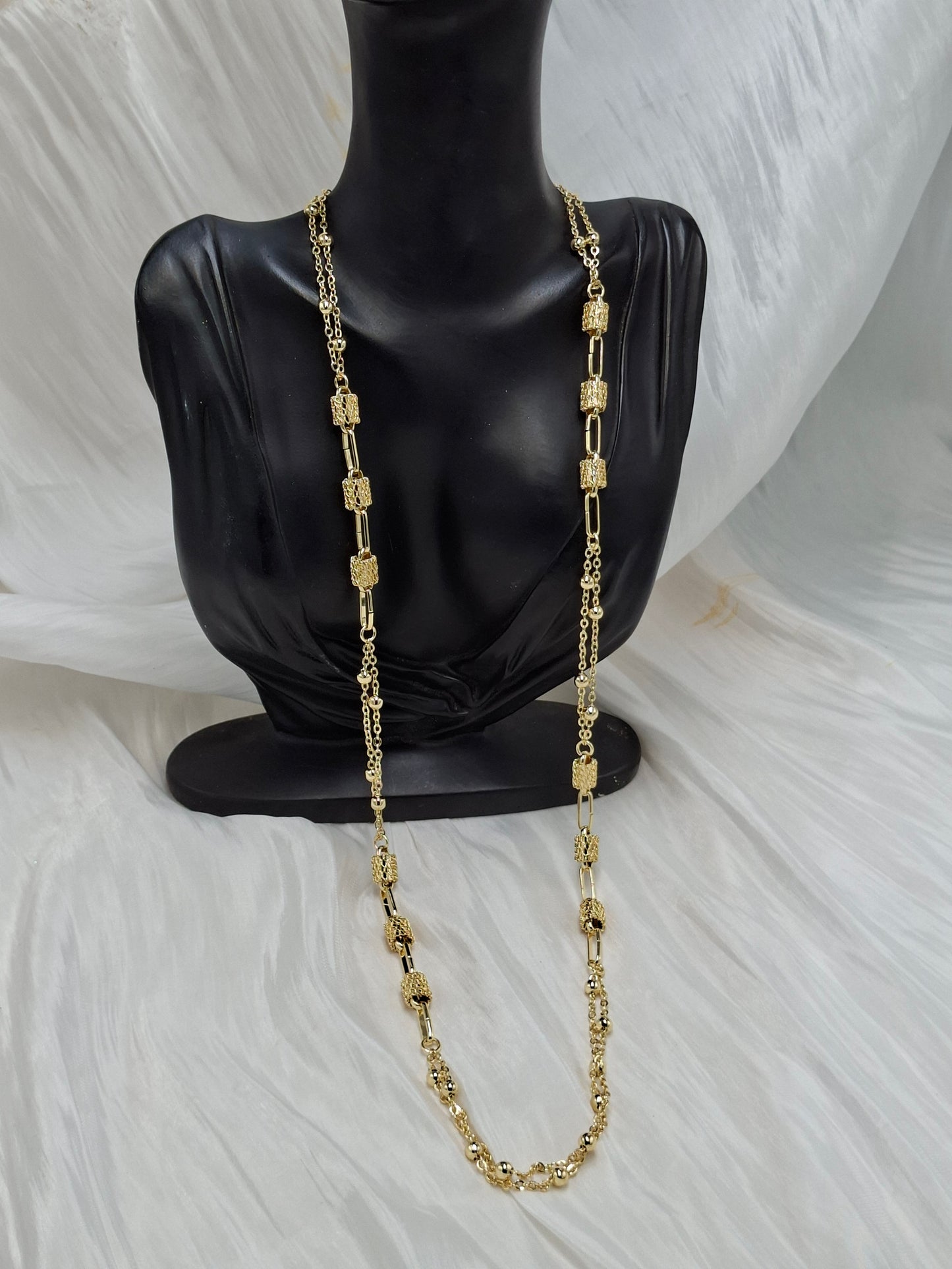 Shop Goldie Chest Chain for Women at ElsaLagos in Nigeria