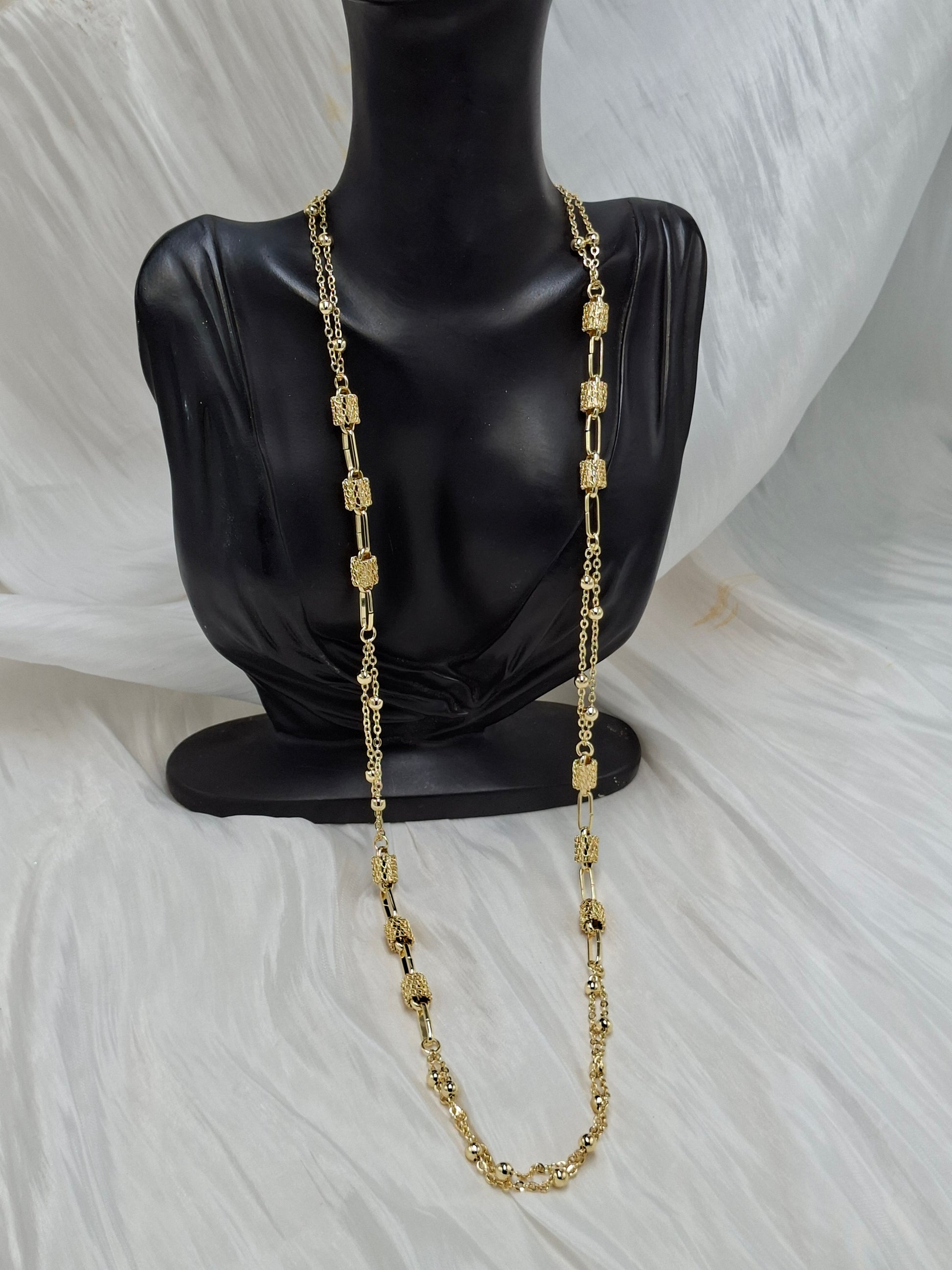 Shop Goldie Chest Chain for Women at ElsaLagos in Nigeria