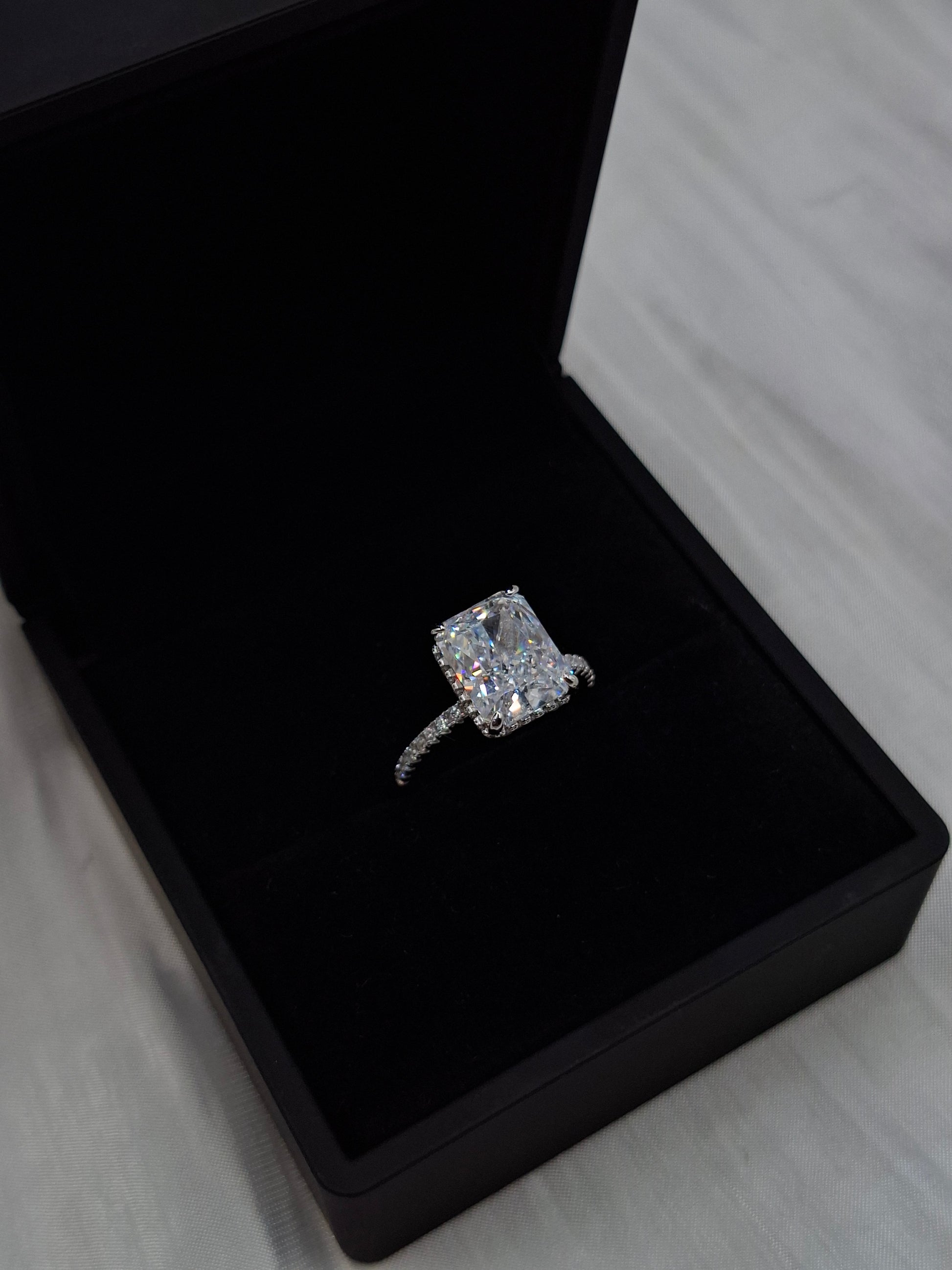 Shop Grace Moissanite Ring for Women at ElsaLagos in Nigeria
