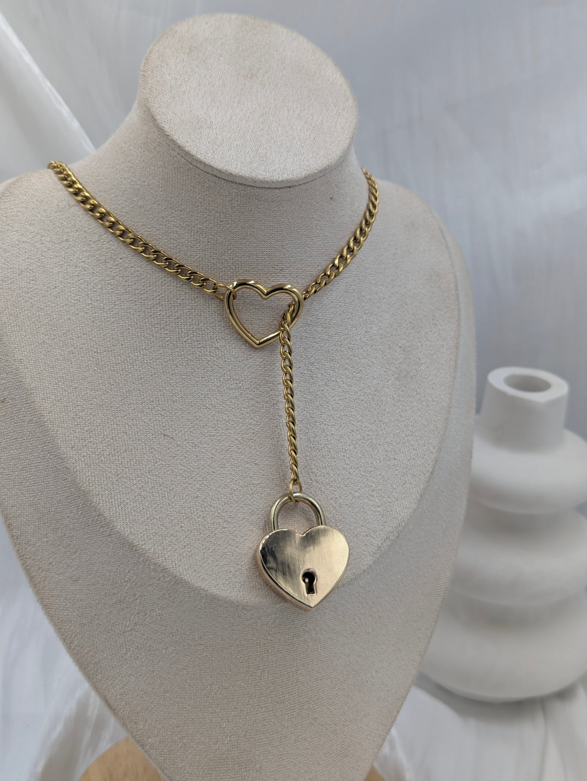 Shop Heart Locket Necklace for Women at ElsaLagos in Nigeria