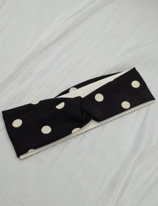 Polka Dot Twist Hairband
