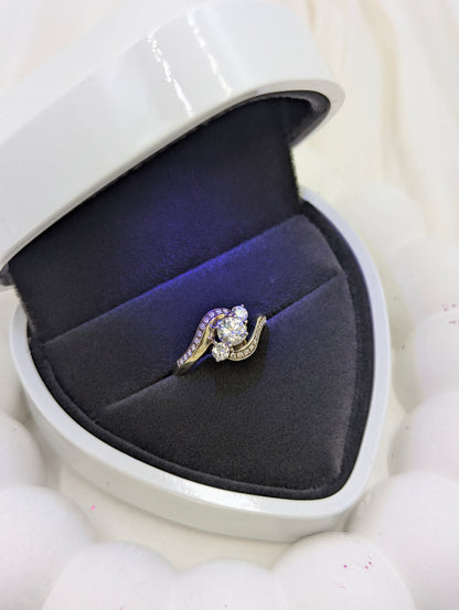Shop Isabell Moissanite Engagement Ring for Women at ElsaLagos in Nigeria
