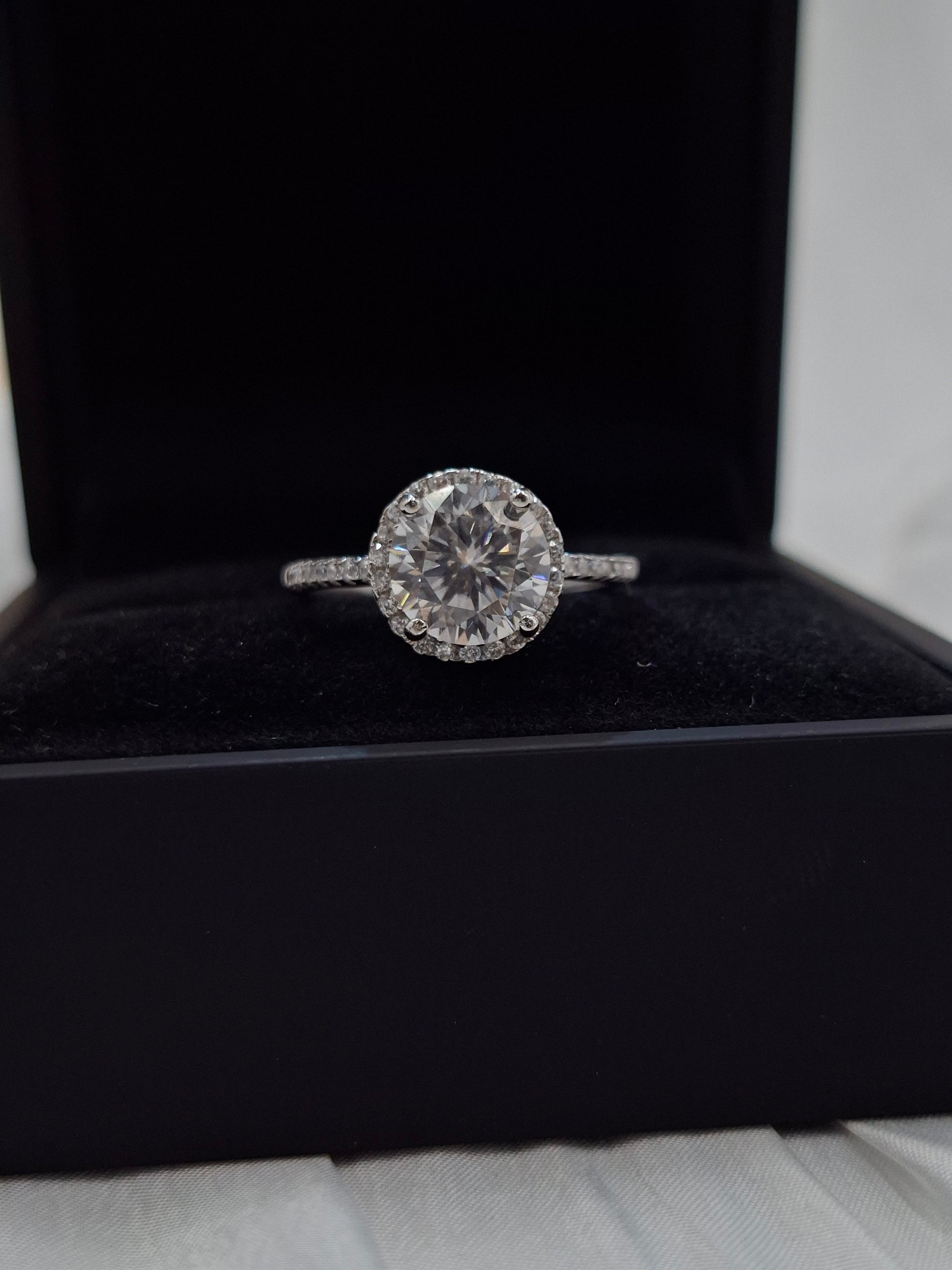 Shop Ivy Moissanite Ring for Women at ElsaLagos in Nigeria