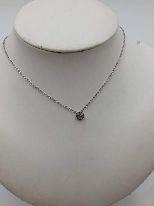 Solitaire Necklace