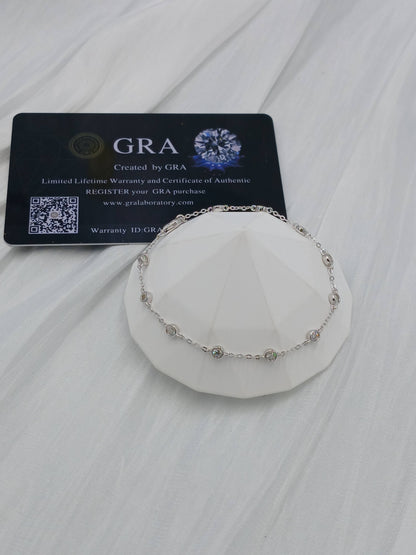 Moissanite diamond bracelet