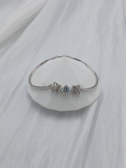 Moissanite diamond bracelet