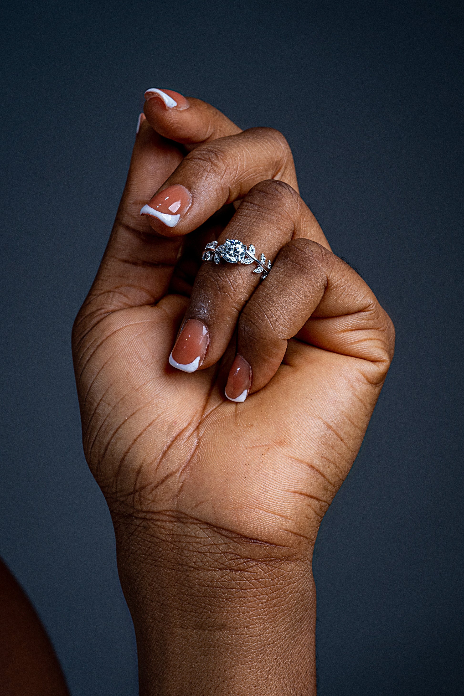 Shop Laurel Moissanite Ring for Women at ElsaLagos in Nigeria
