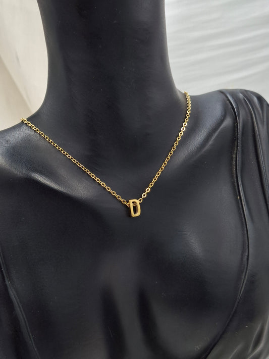 Shop Letter D Necklace for Women at ElsaLagos in Nigeria