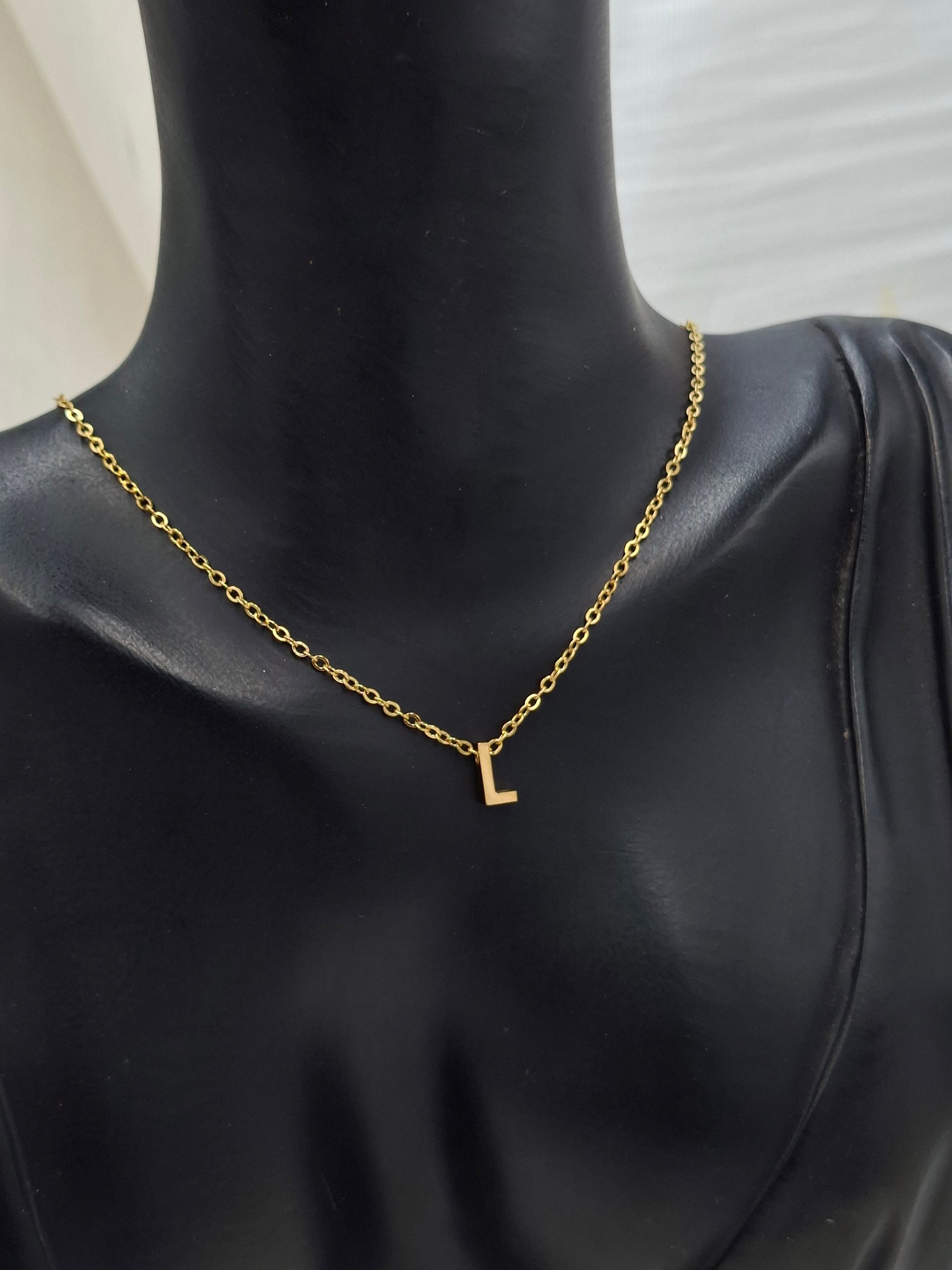 Shop Letter L Necklace for Women at ElsaLagos in Nigeria