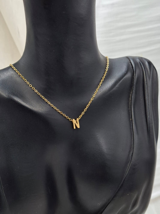 Shop Letter N Necklace for Women at ElsaLagos in Nigeria