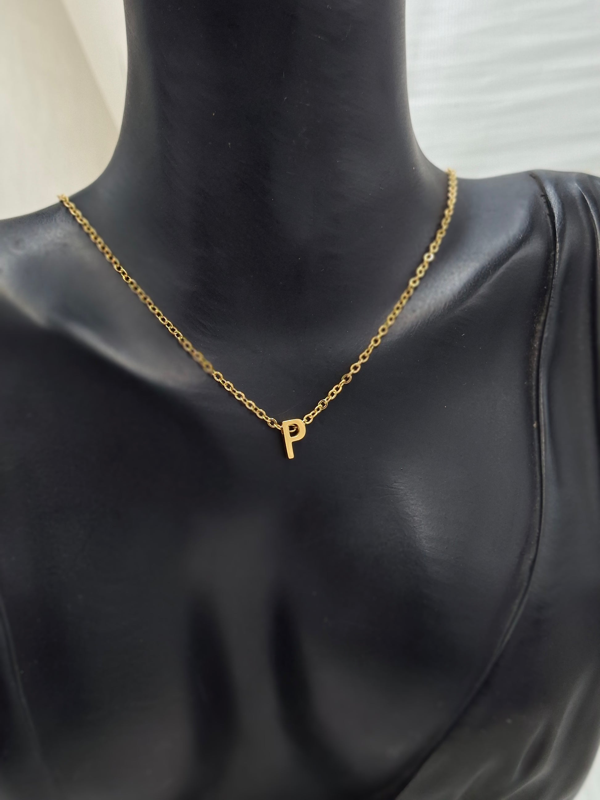 Shop Letter P Necklace for Women at ElsaLagos in Nigeria