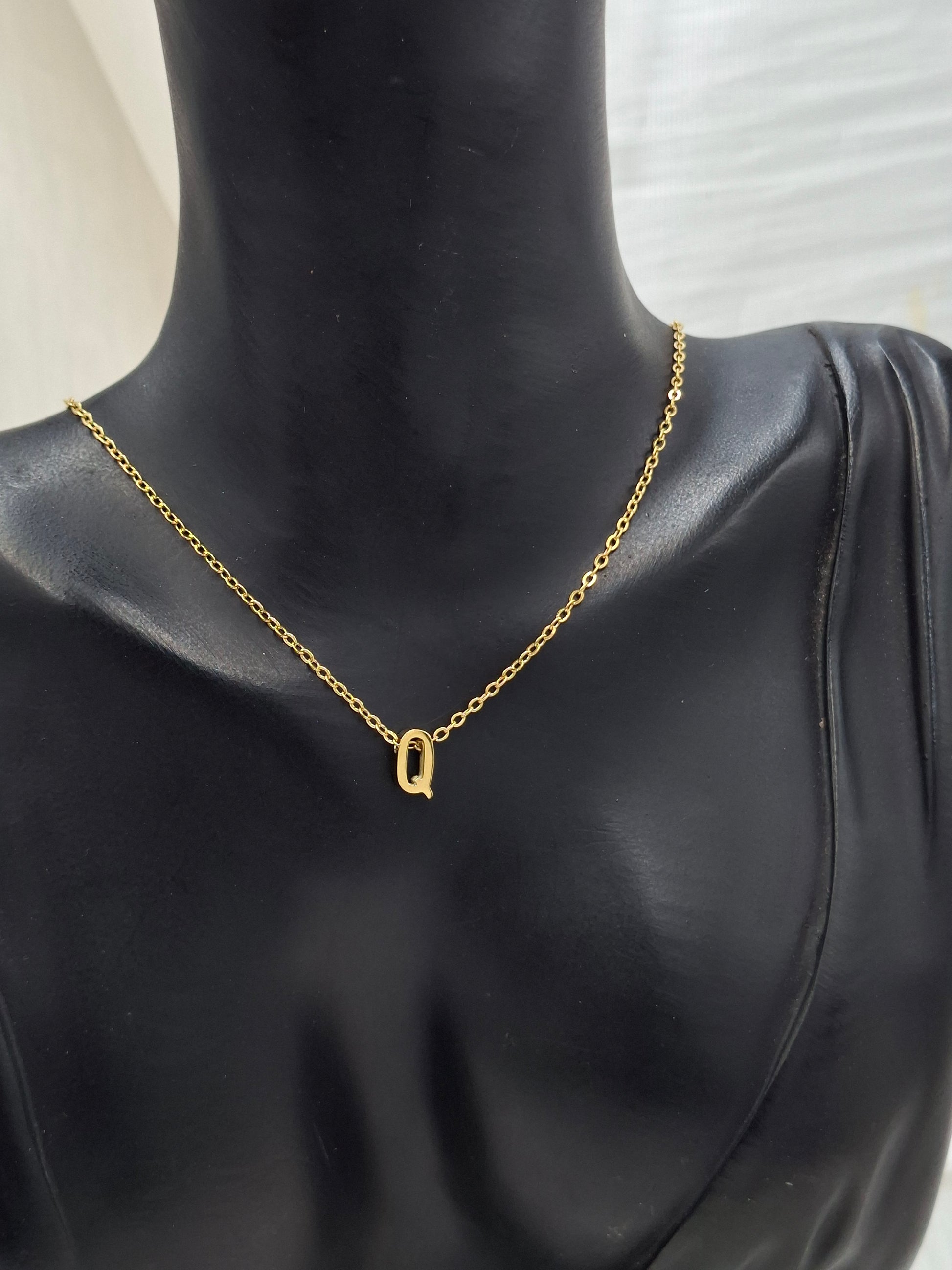 Shop Letter Q Necklace for Women at ElsaLagos in Nigeria