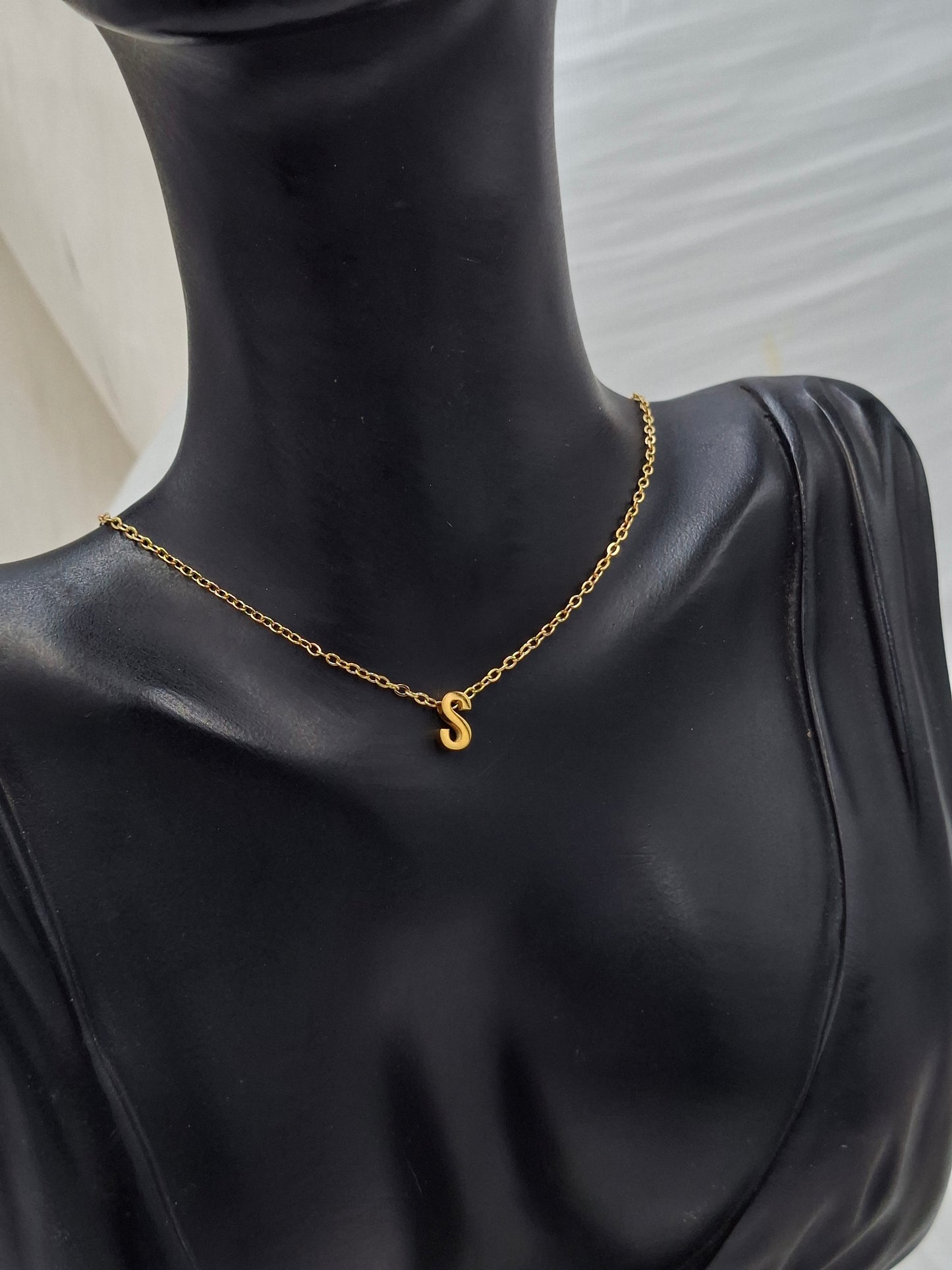 Shop Letter S Necklace for Women at ElsaLagos in Nigeria
