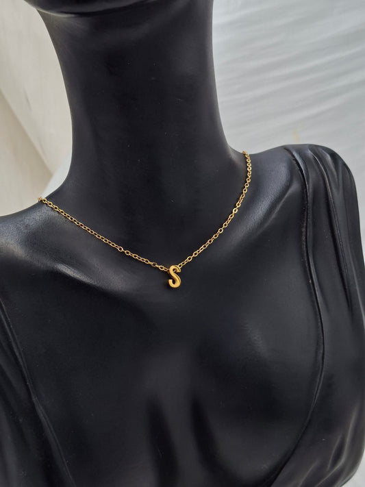 Shop Letter S Necklace for Women at ElsaLagos in Nigeria