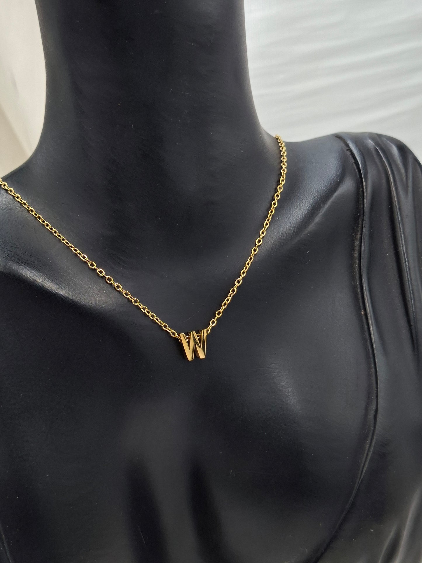 Shop Letter W Necklace for Women at ElsaLagos in Nigeria