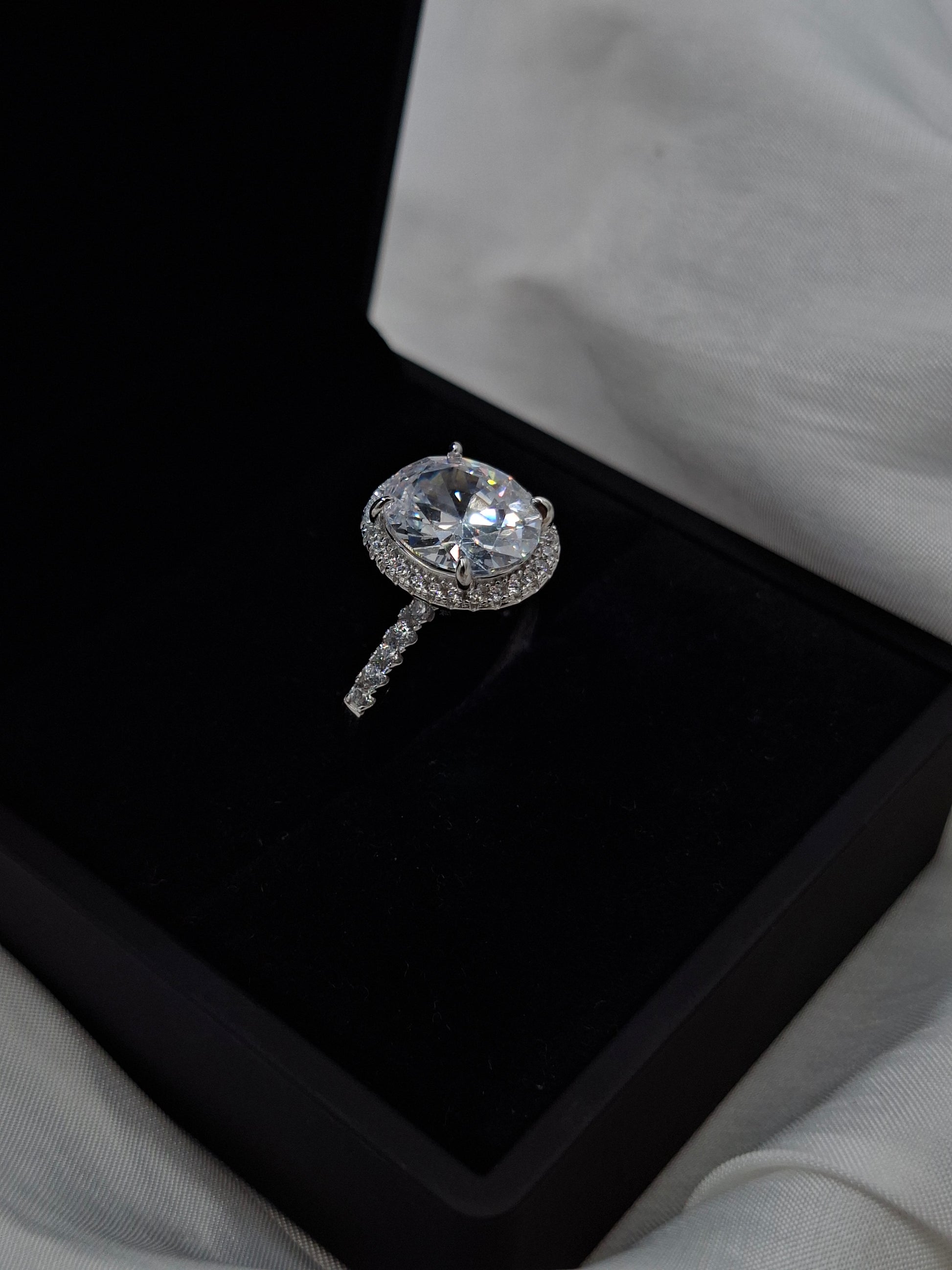 Shop Luna Zircon Engagement Ring for Women at ElsaLagos in Nigeria