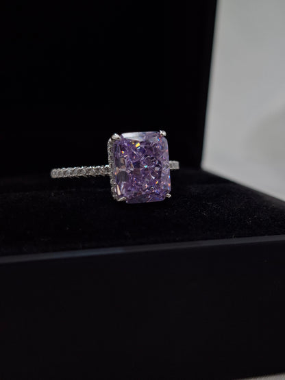 Shop Mauve Zircon Engagement Ring for Women at ElsaLagos in Nigeria