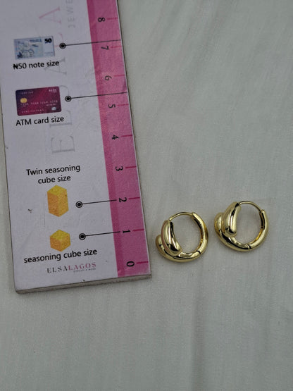 Shop Mini Twisted Hoop Earring for Women at ElsaLagos in Nigeria