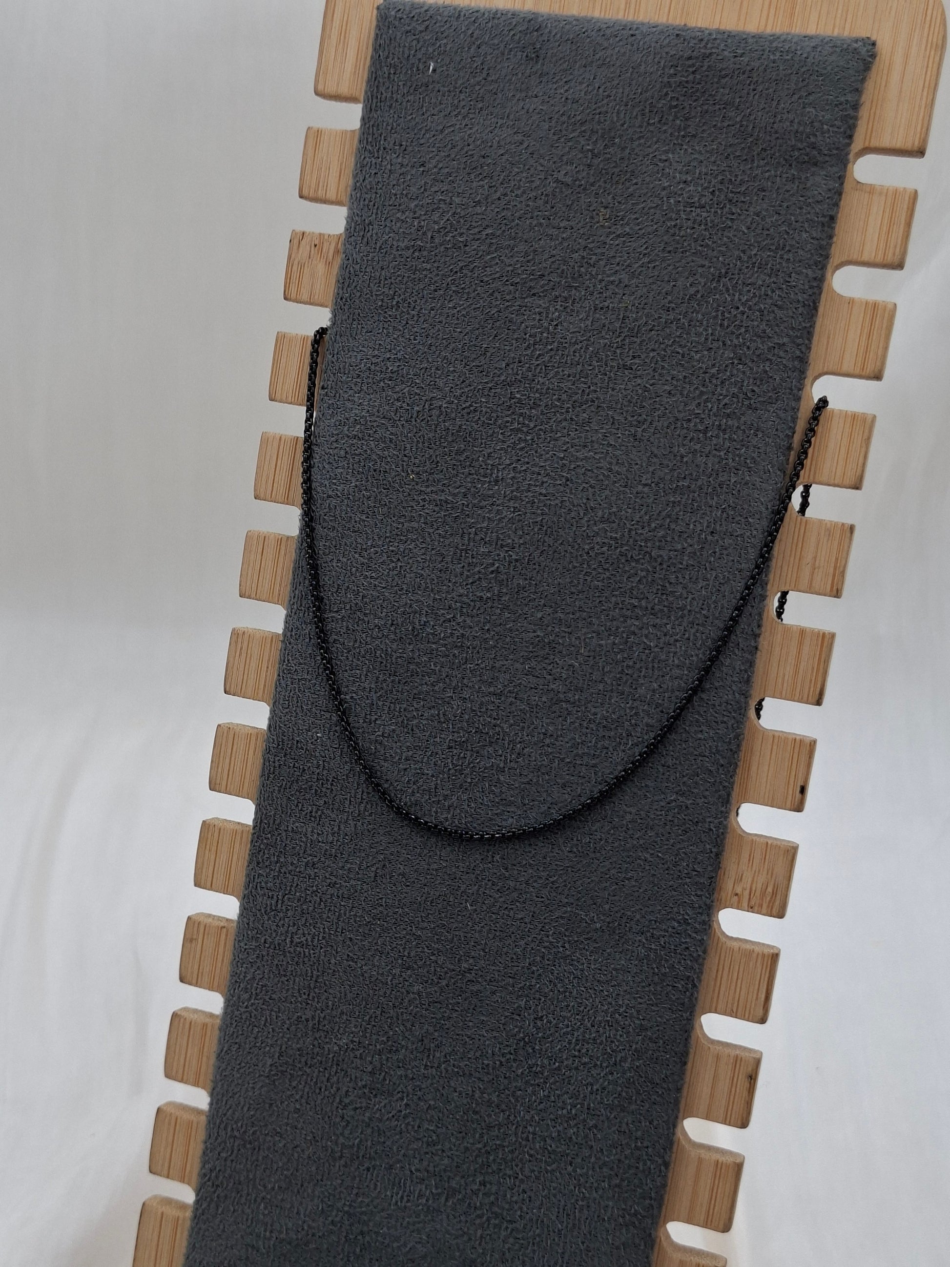 Buy Minimalist Black Necklace at ElsaLagos in Nigeria