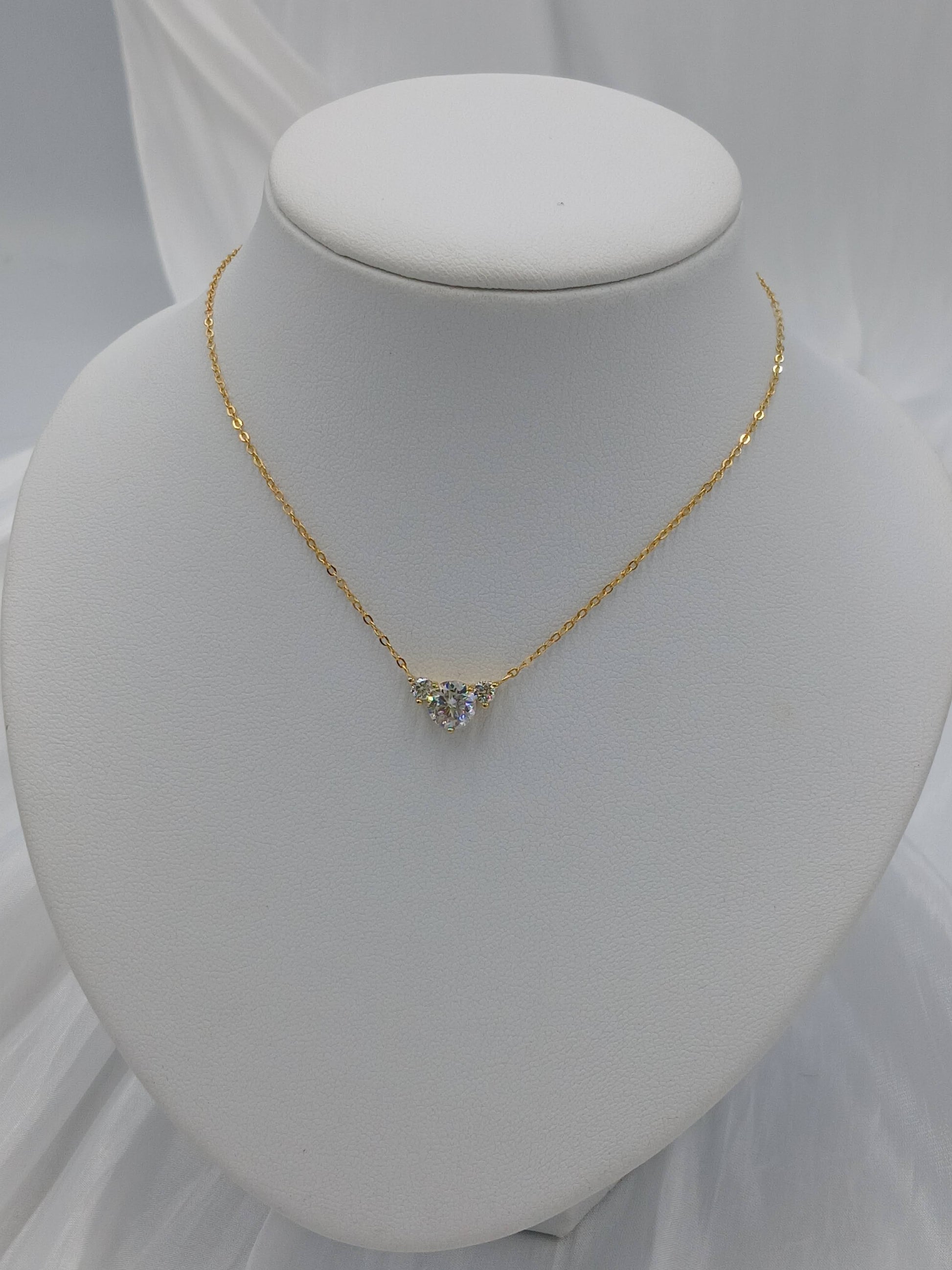 Shop Moissanite Diamond Necklace for Women at ElsaLagos in Nigeria