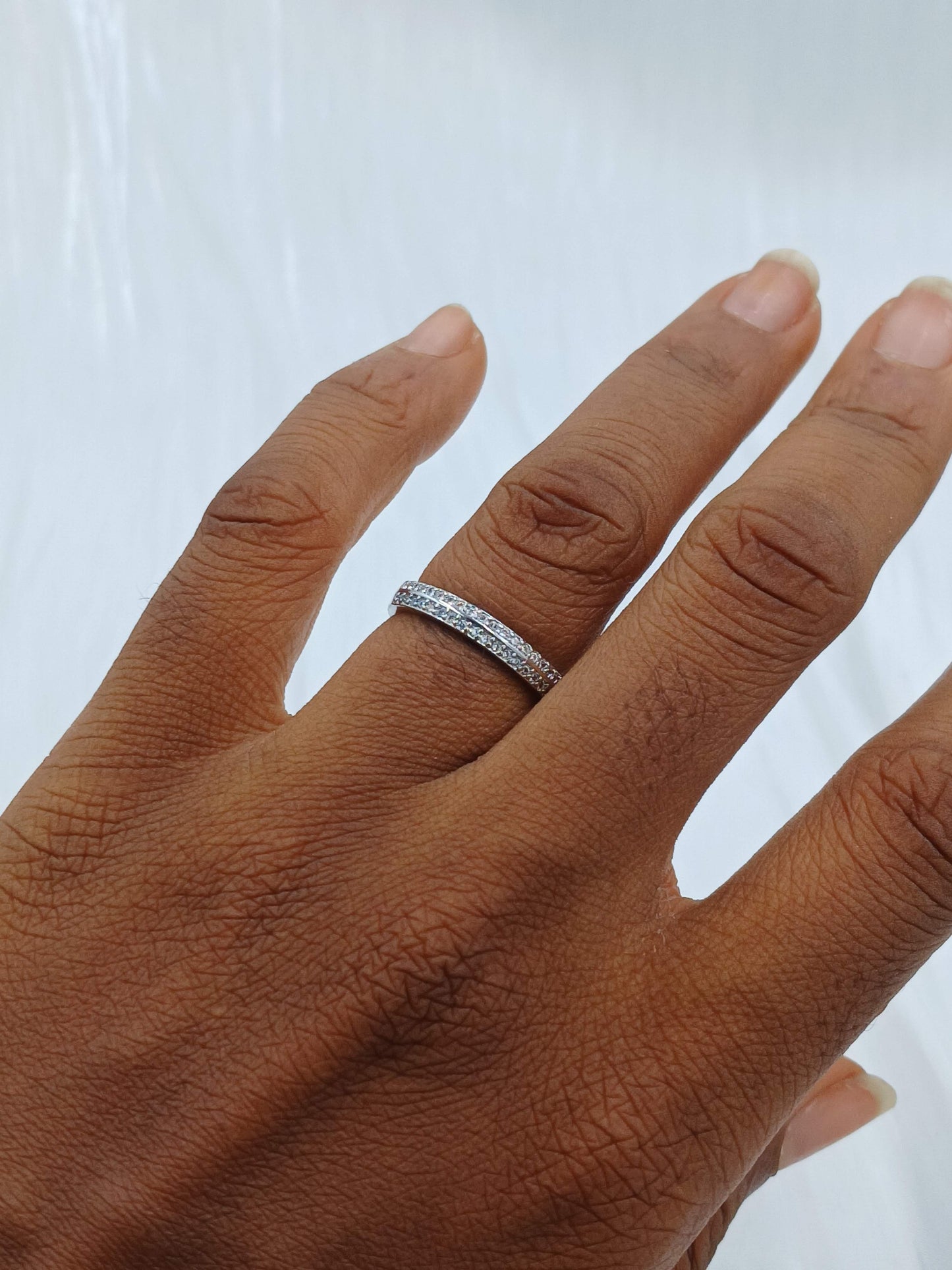 Silver band (size 7)